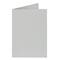 JAM Paper A1 Blank White Foldover Cards with Panel